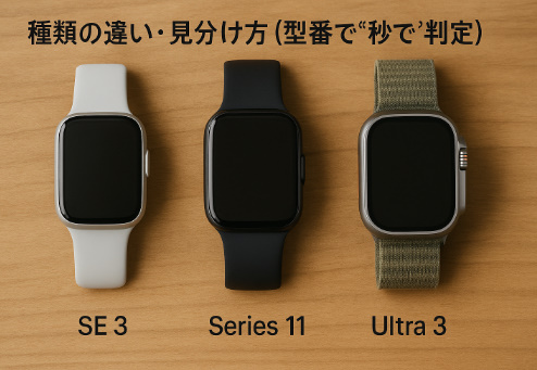 種類の違い・見分け方